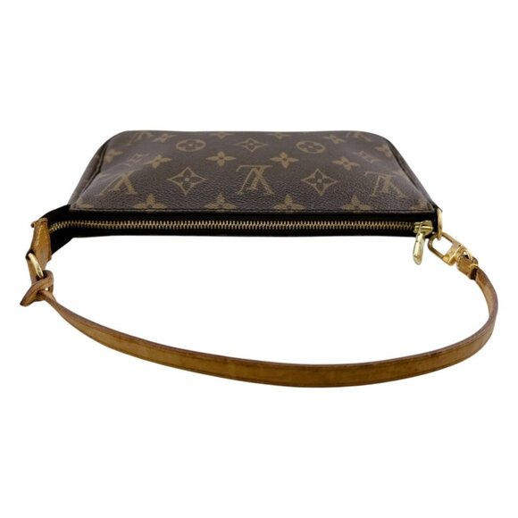 LOUIS VUITTON Brown Monogram Pouch - Picture 5 of 16